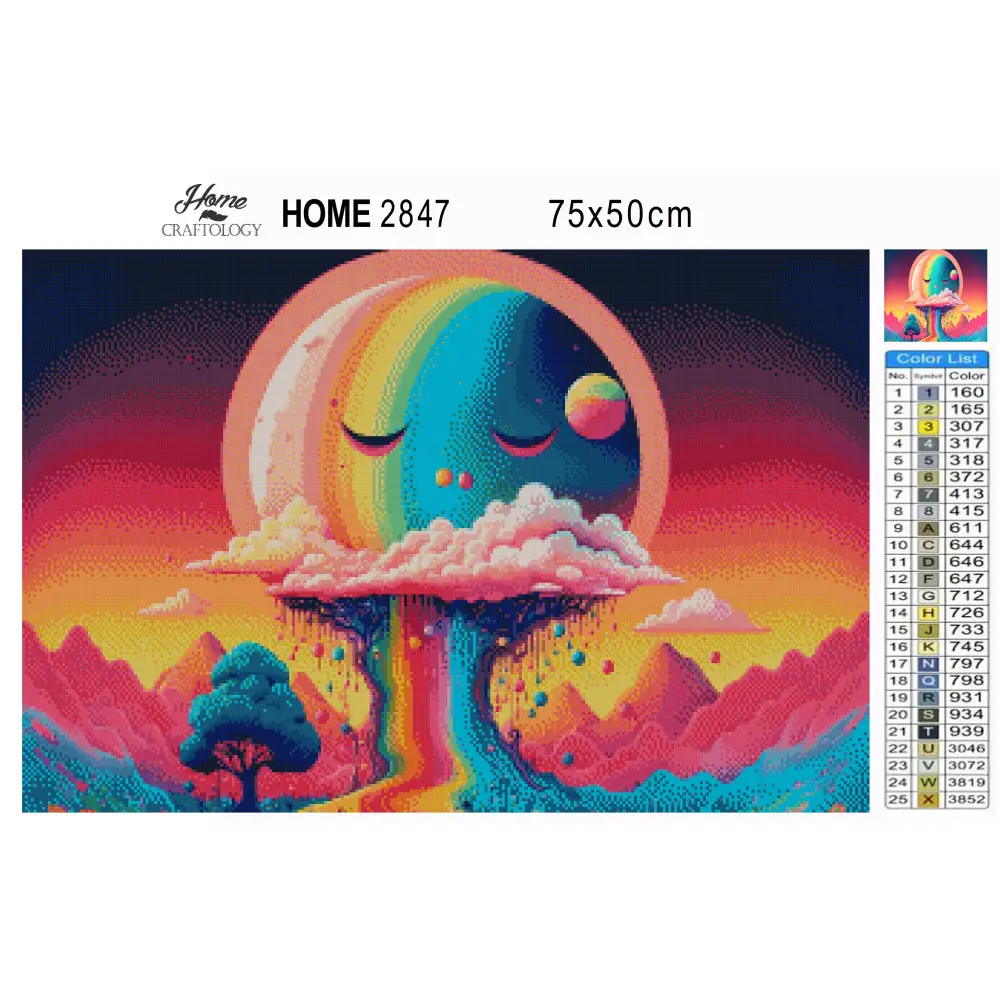 Candyland - Premium Diamond Painting Kit - Diamond Painting Kit