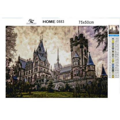 Castle Drachenburg - Diamond Painting Kit - Home Craftology