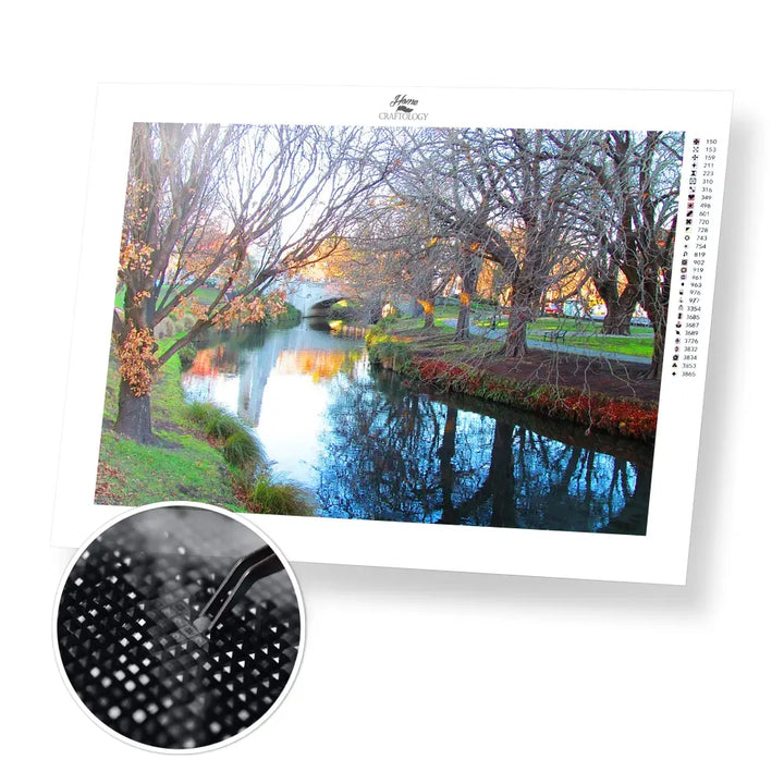 Christchurch - Premium Diamond Painting Kit - 40x30cm / 16x12’’ / Square (Most Popular) - Diamond Painting Kit