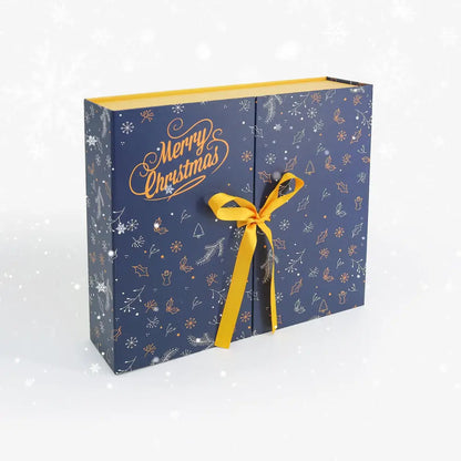 Christmas Advent Calendar Box - Blue - Advent Box