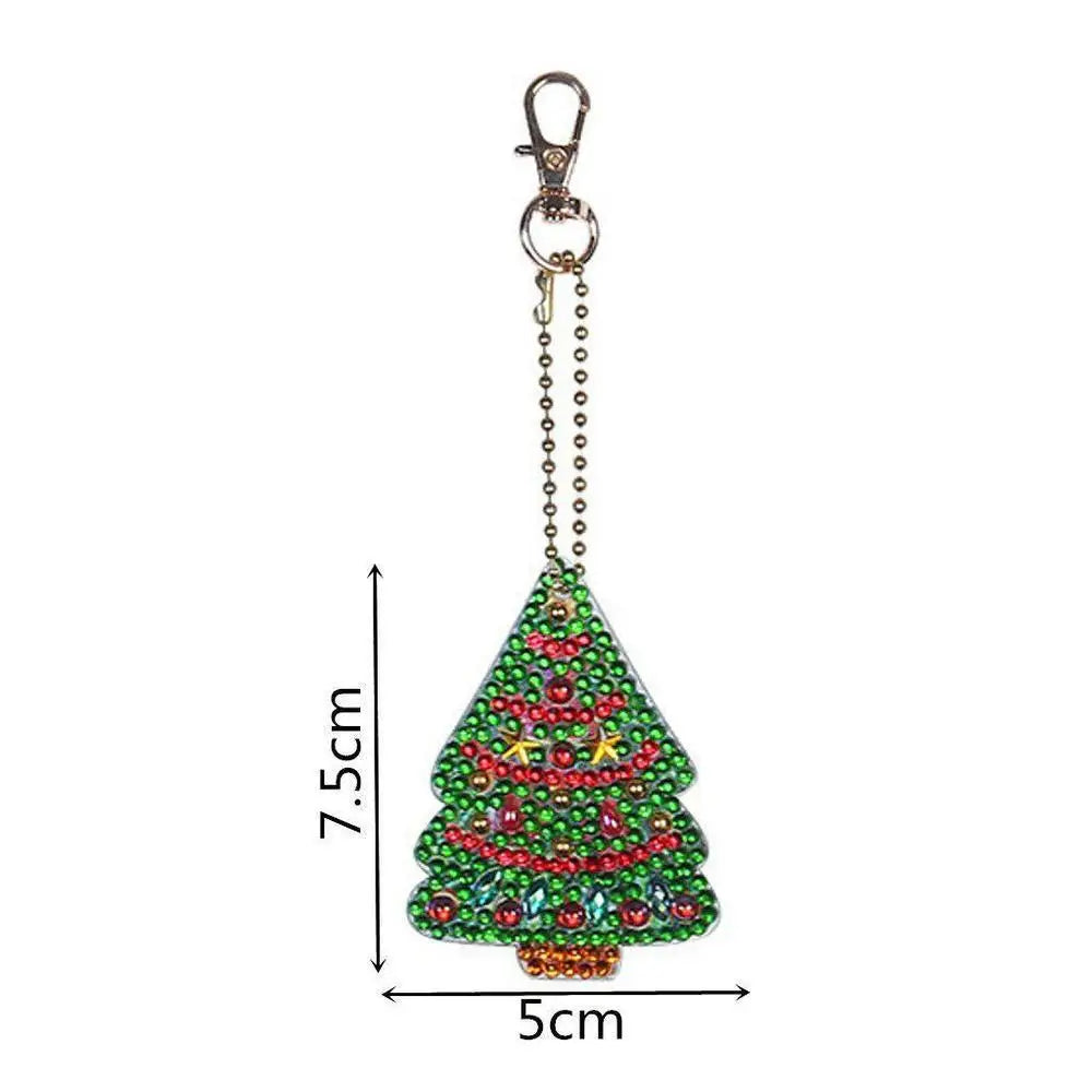 Christmas - Diamond Painting Keychain - Keychain