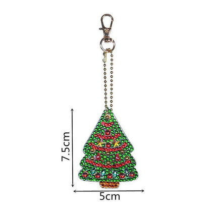 Christmas - Diamond Painting Keychain - Keychain