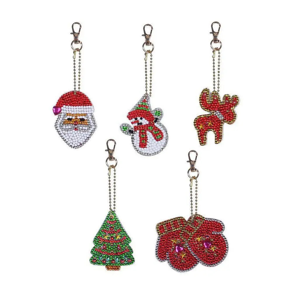 Christmas - Diamond Painting Keychain - Keychain