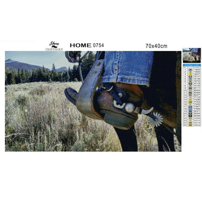 Colorado Saddlery - Diamond Painting Kit - Home Craftology