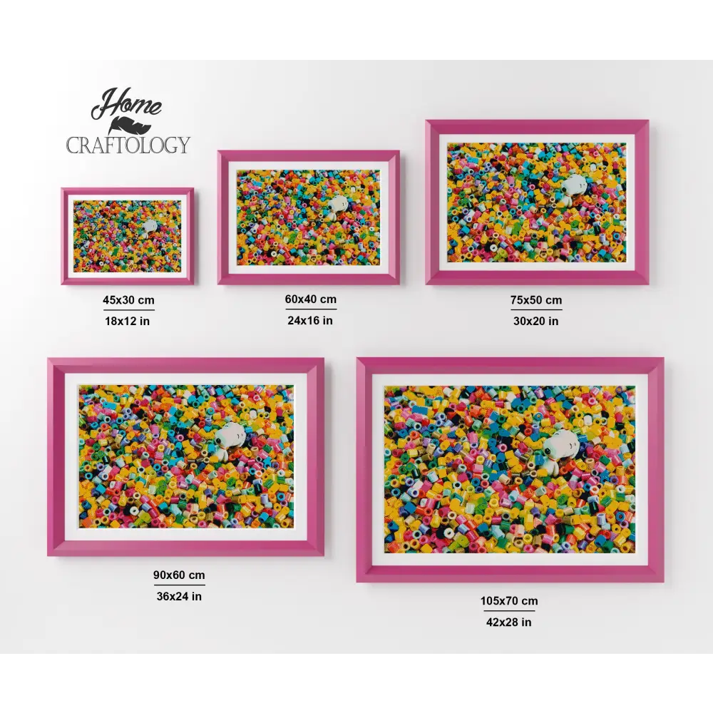 Colorful Beads - Premium Diamond Painting Kit - Diamond Painting Kit