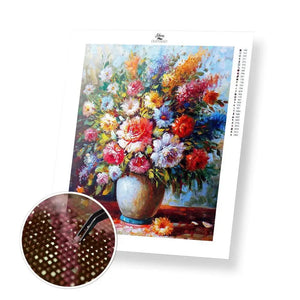 Colorful Bouquet - Exclusive Premium Diamond Painting Kit - 20x25cm / 8x10’’ / Square (Most Popular) - Diamond Painting