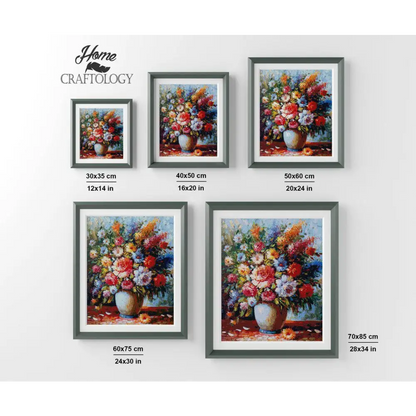Colorful Bouquet - Exclusive Premium Diamond Painting Kit - Diamond Painting Kit