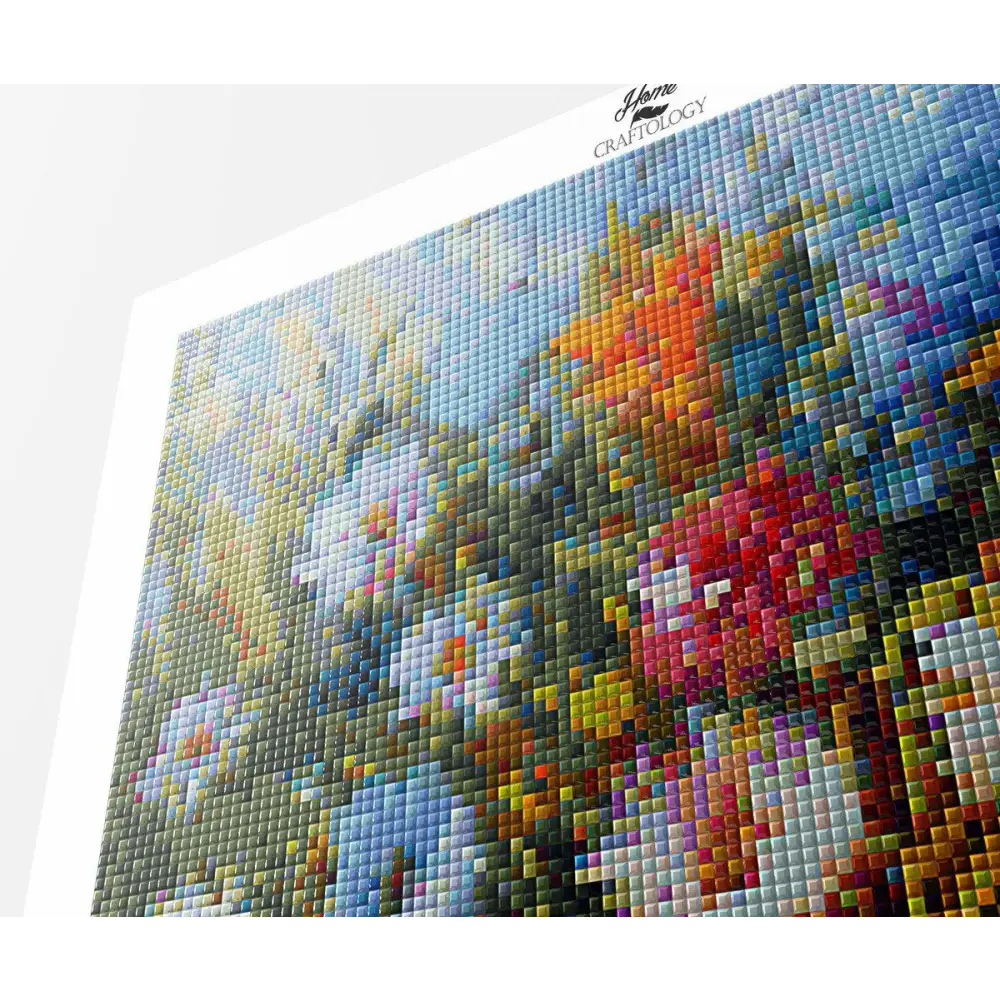 Colorful Bouquet - Exclusive Premium Diamond Painting Kit - Diamond Painting Kit