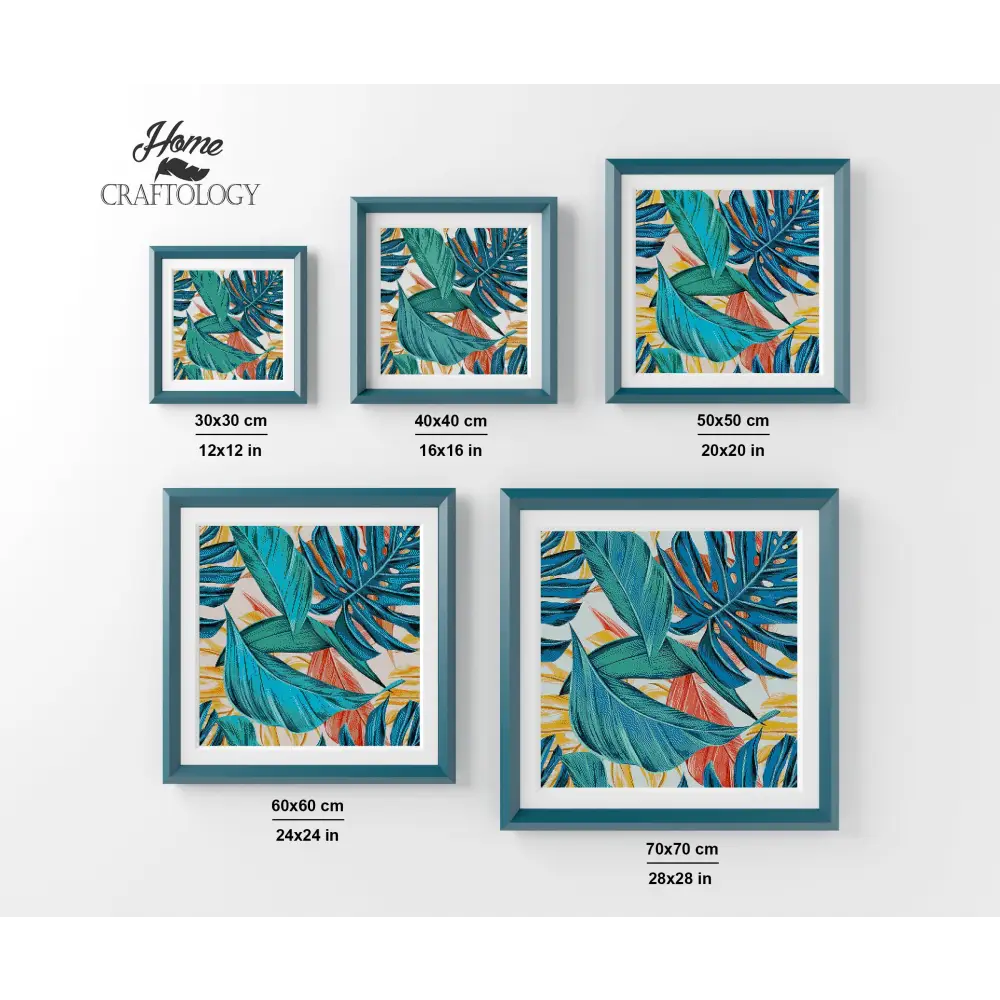 Colorful Leaves - Premium Diamond Painting Kit - Diamond Painting Kit