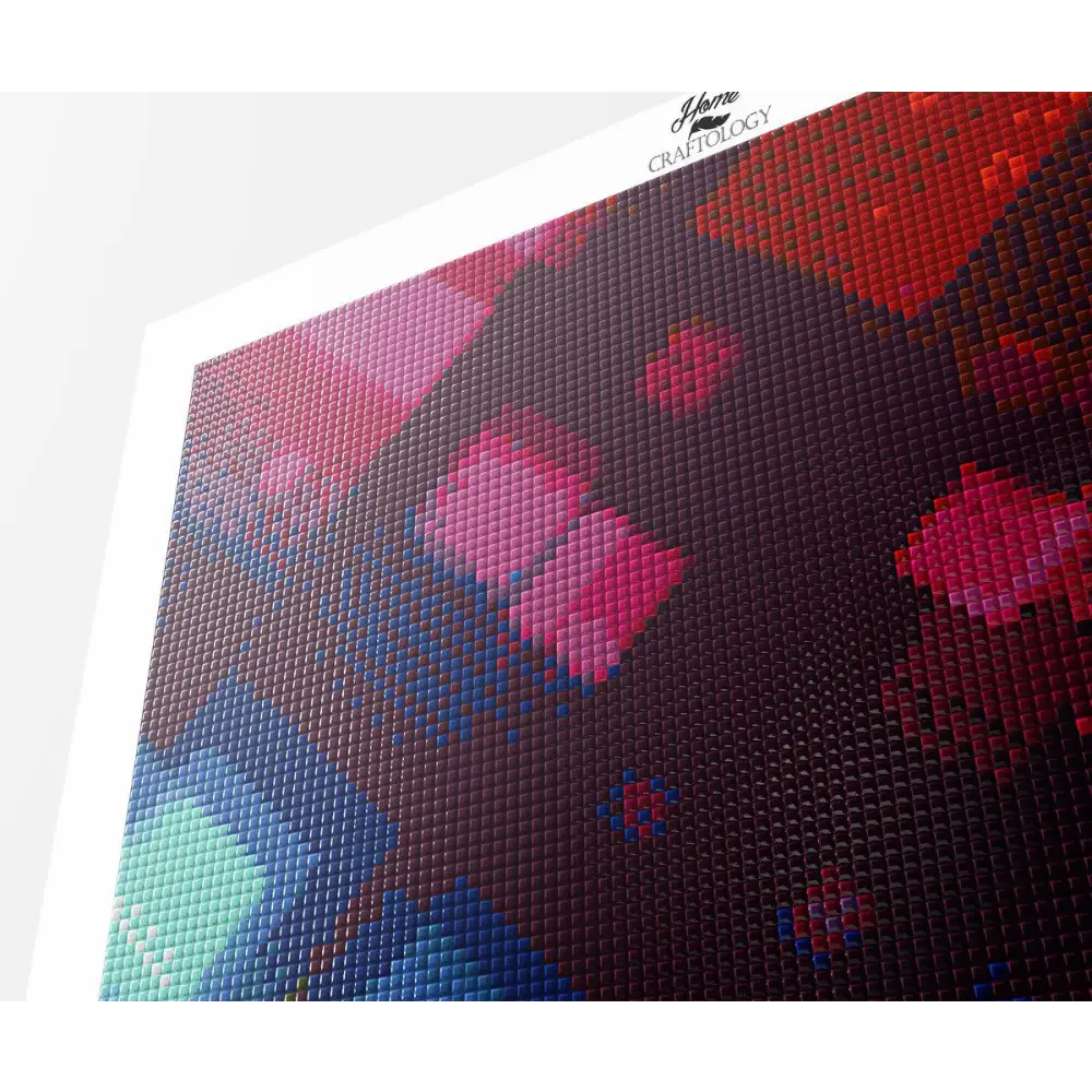 Colorful Rhombus - Premium Diamond Painting Kit - Diamond Painting Kit