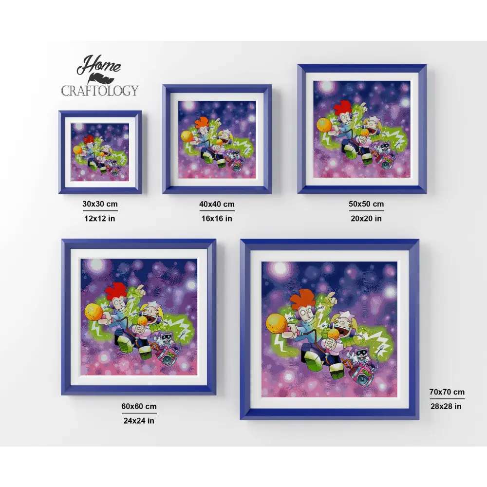 Comics Characters - Premium Diamond Painting Kit - Diamond Painting Kit