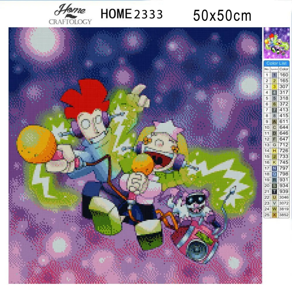 Comics Characters - Premium Diamond Painting Kit - Diamond Painting Kit