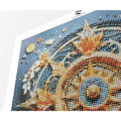 Compass Mandala - Exclusive Premium Diamond Painting Kit - Diamond Painting Kit