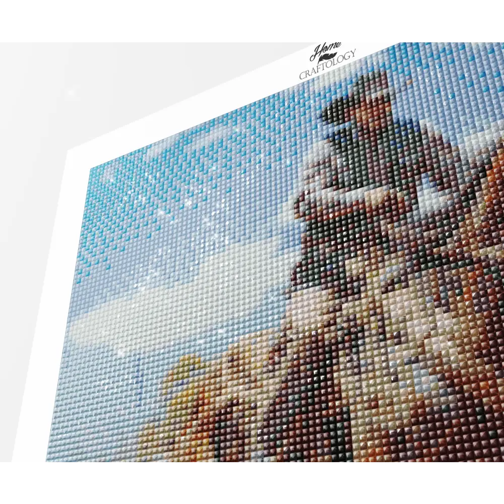 Cowboy in Rodeo - Exclusive Premium Diamond Painting Kit - Diamond Painting Kit