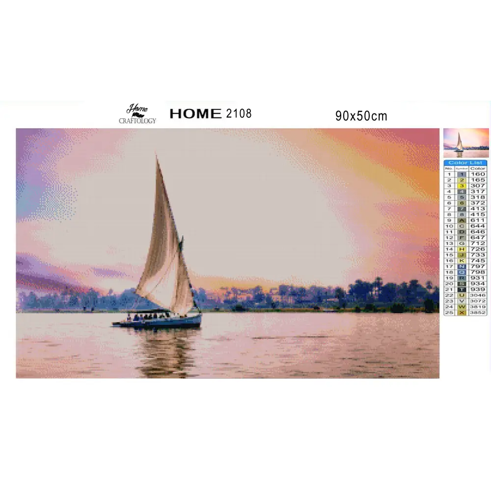Cruising in Africa - Premium Diamond Painting Kit - Diamond Painting Kit