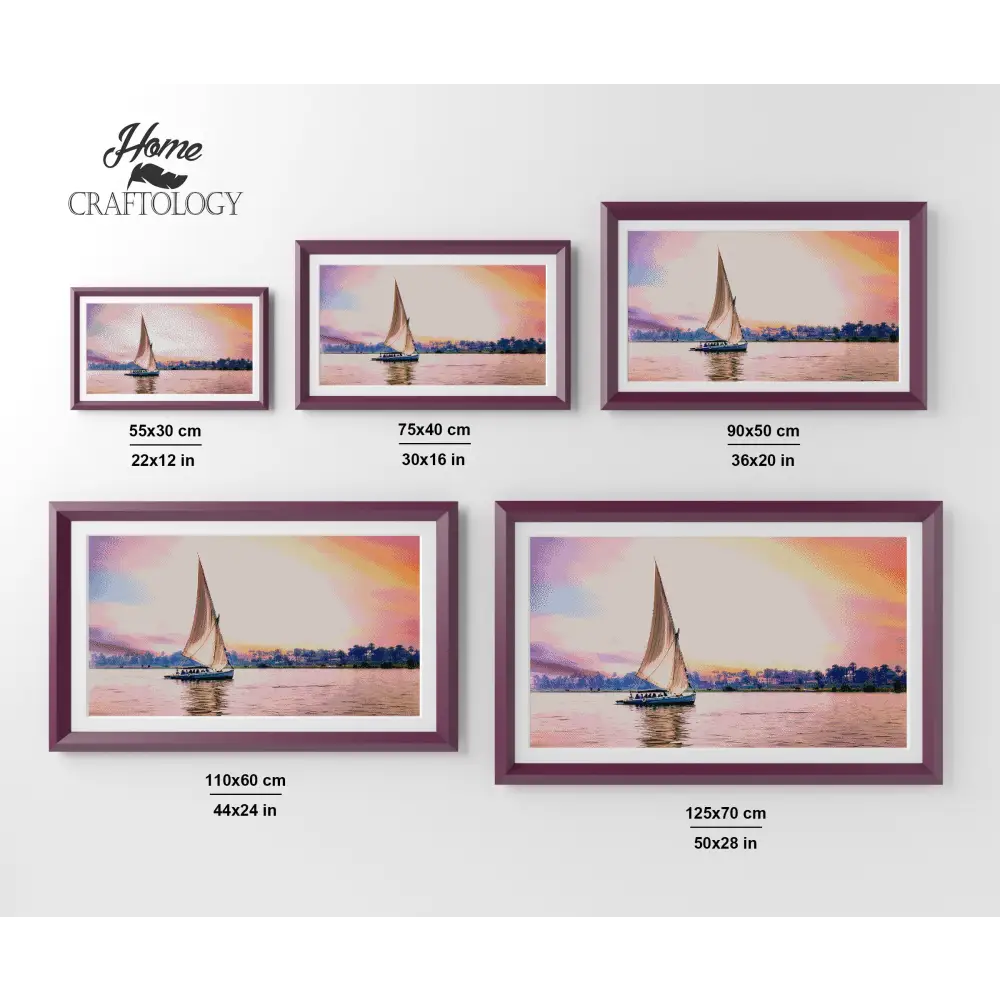 Cruising in Africa - Premium Diamond Painting Kit - Diamond Painting Kit