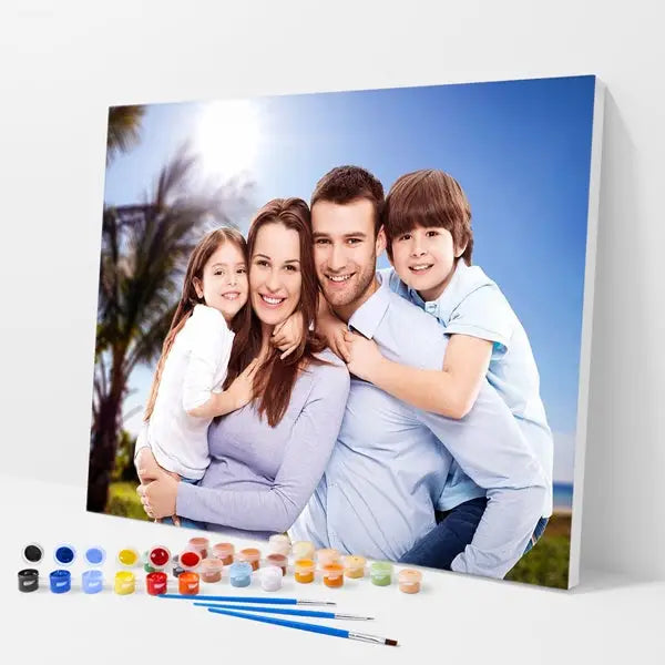 Customized Paint By Numbers Kit - 30x40cm / 12x16’’ / No Frame - Paint By Numbers