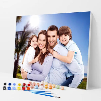 Customized Paint By Numbers Kit - 30x40cm / 12x16’’ / No Frame - Paint By Numbers