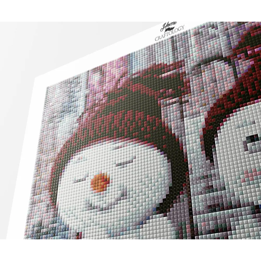 Cute Snowmen - Diamond Painting Kit - Home Craftology