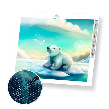 Cutest Cub - Premium Diamond Painting Kit - 25x20cm / 10x8’’ / Square (Most Popular) - Diamond Painting Kit