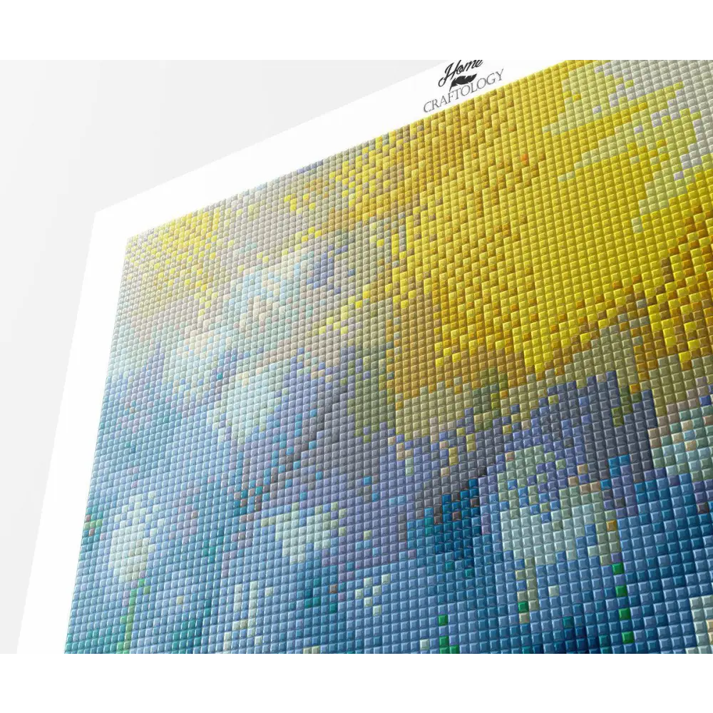 Daisies in the Sun - Exclusive Premium Diamond Painting Kit - Diamond Painting Kit