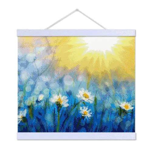 Daisies in the Sun - Exclusive Premium Diamond Painting Kit - Diamond Painting Kit
