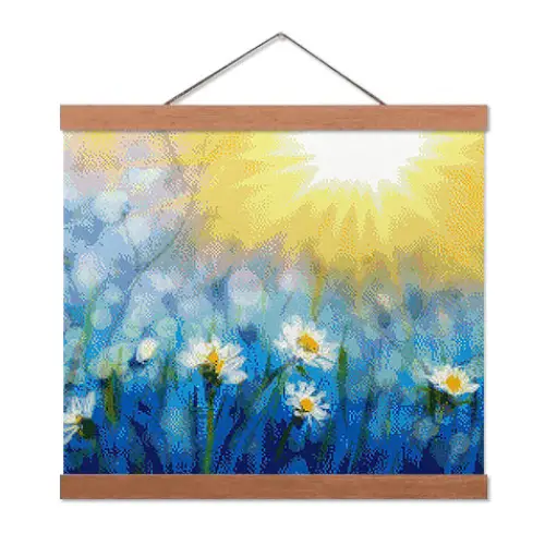 Daisies in the Sun - Exclusive Premium Diamond Painting Kit - Diamond Painting Kit