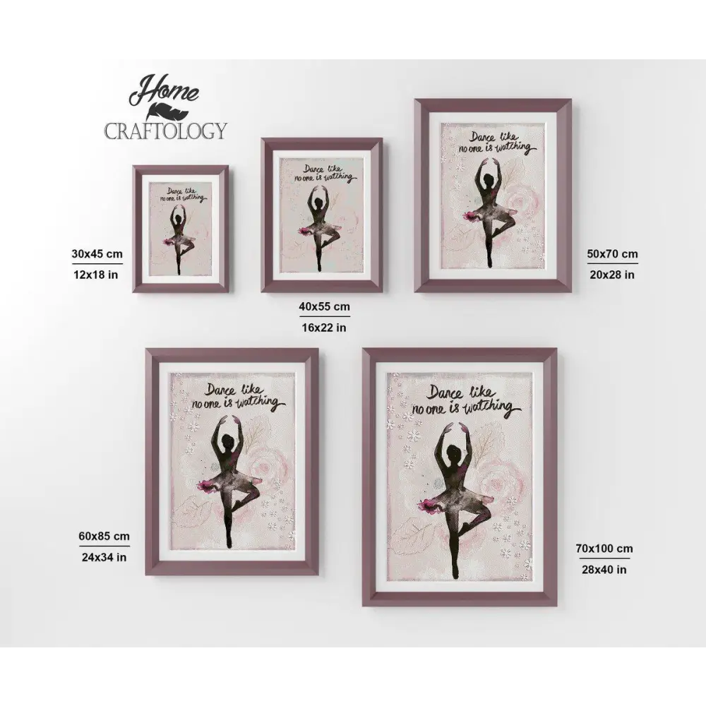 Dance Like No One’s Watching - Premium Diamond Painting Kit - Diamond Painting Kit
