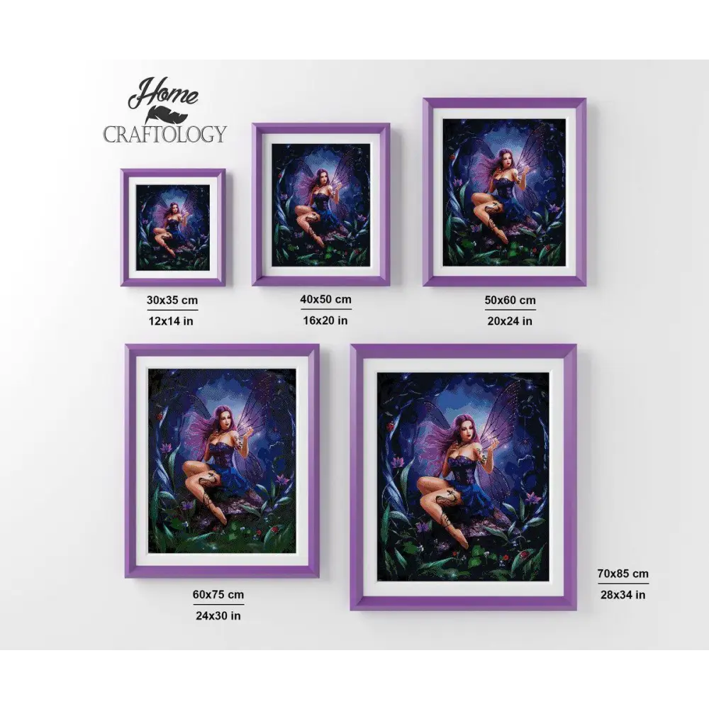 Dark Fairy - Exclusive Premium Diamond Painting Kit - Diamond Painting Kit