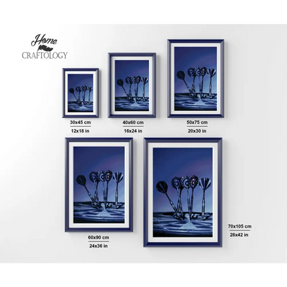 Darts - Premium Diamond Painting Kit - Diamond Painting Kit