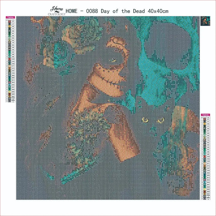 Day of the Dead - Premium Diamond Painting Kit - Diamond Painting Kit