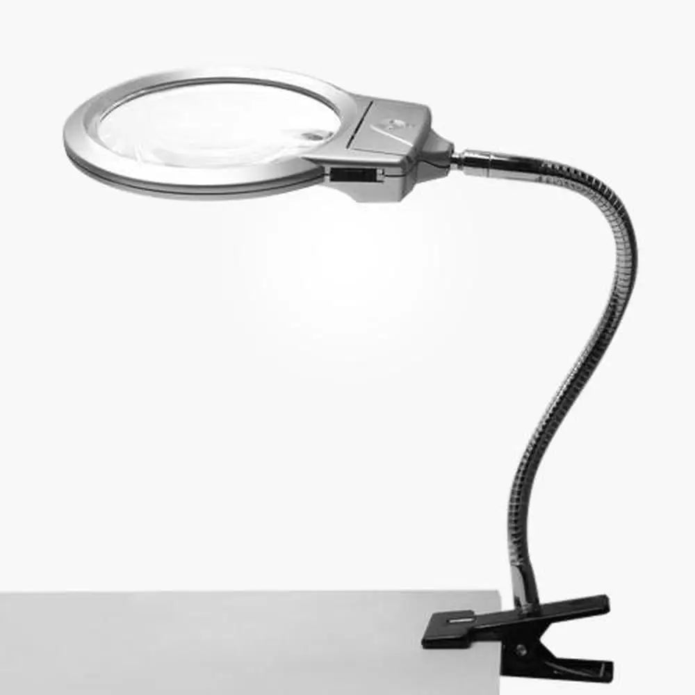 Desk Magnifying Glass with Clamp - Diamond Painting Accessory