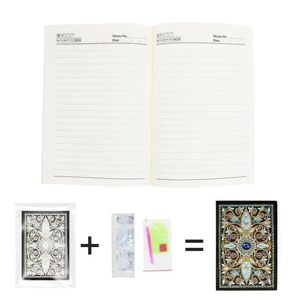Diamond - Diamond Painting A5 Notebook - Notebook