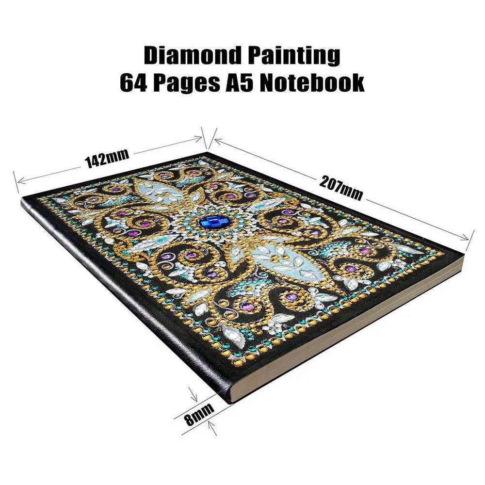 Diamond - Diamond Painting A5 Notebook - Notebook