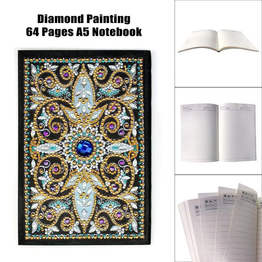 Diamond - Diamond Painting A5 Notebook - Notebook