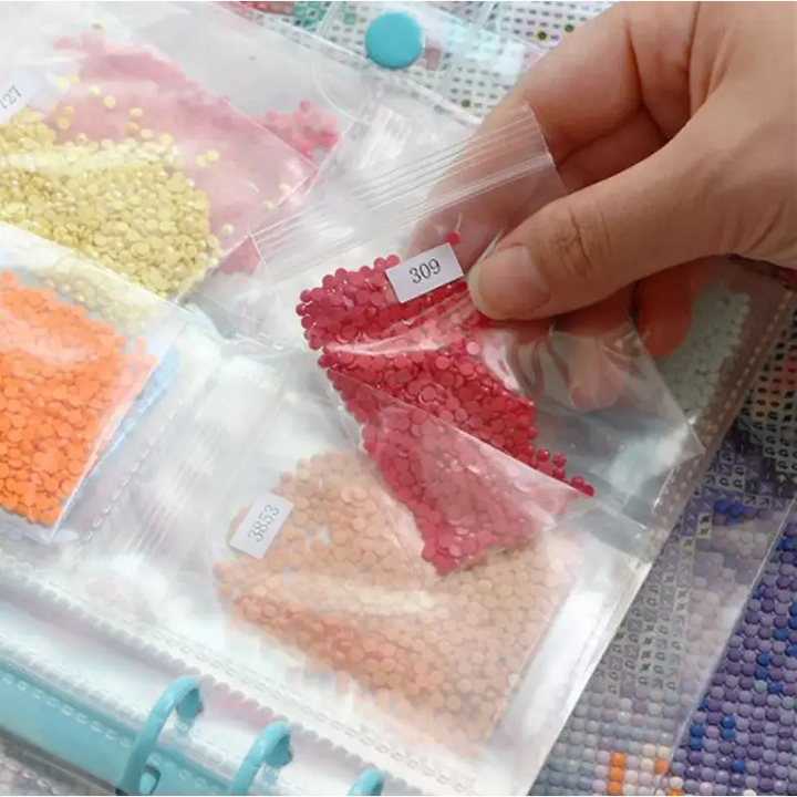 Diamond Painting Beads Container Booklet - Diamond Painting Accessory