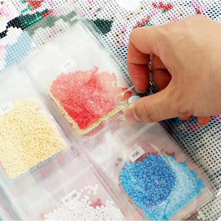 Diamond Painting Beads Container Booklet - Diamond Painting Accessory