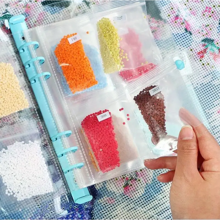 Diamond Painting Beads Container Booklet - Diamond Painting Accessory
