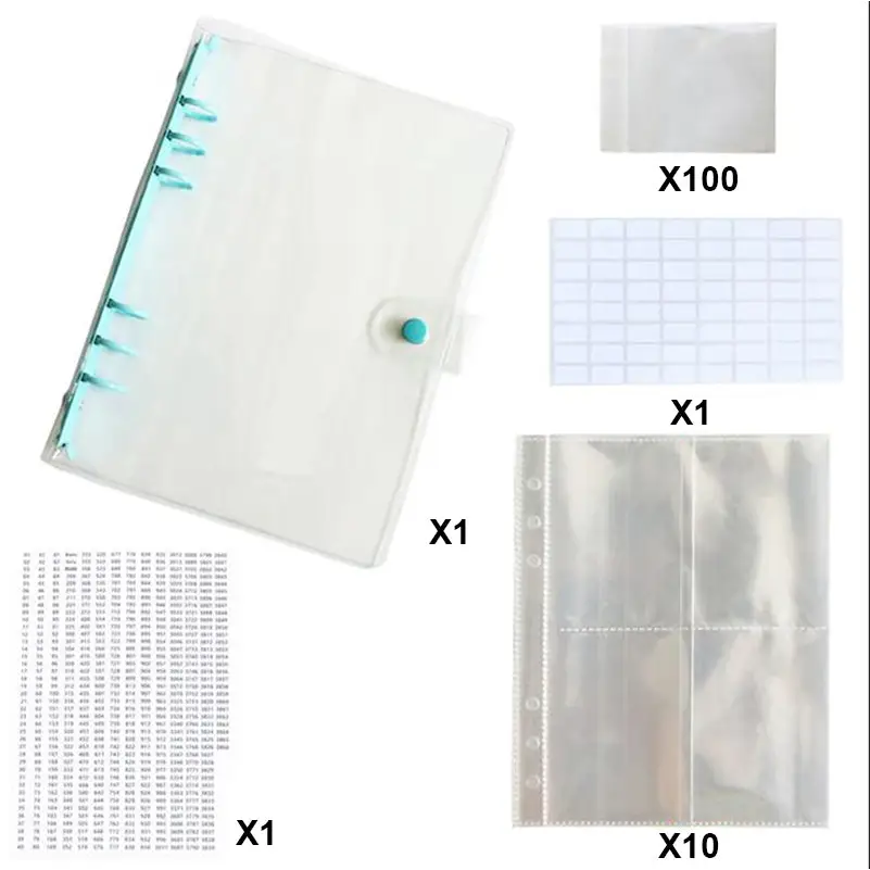 Diamond Painting Beads Container Booklet - Blue / No Extra Sheets - Diamond Painting Accessory