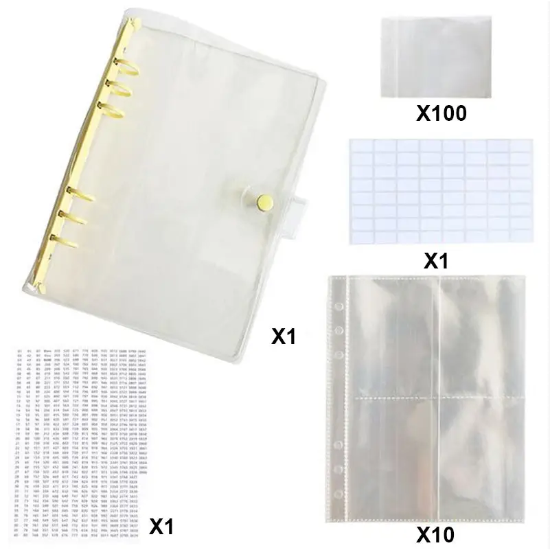 Diamond Painting Beads Container Booklet - Yellow / No Extra Sheets - Diamond Painting Accessory