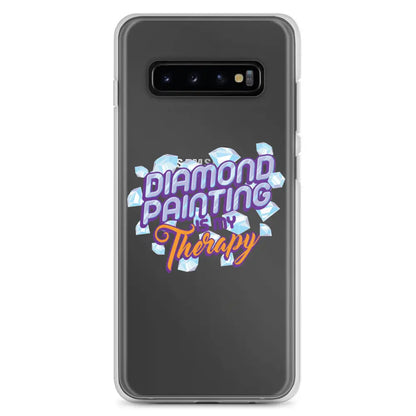 Diamond Painting Is My Therapy Samsung Case - Samsung Galaxy S10 +
