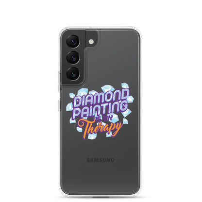 Diamond Painting Is My Therapy Samsung Case - Samsung Galaxy S22