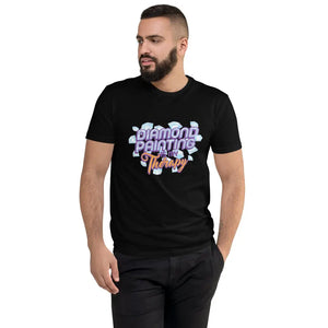 Diamond Painting Is My Therapy Short Sleeve T-shirt - Black / XS