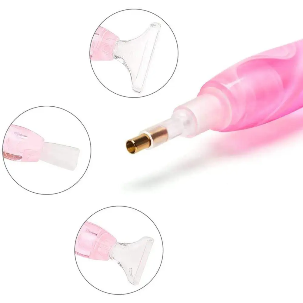 Diamond Painting Pen with 3 Replaceable Tips - Diamond Painting Accessory