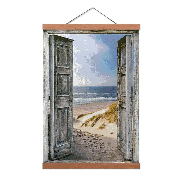Door to Paradise - Premium Diamond Painting Kit - Diamond Painting Kit