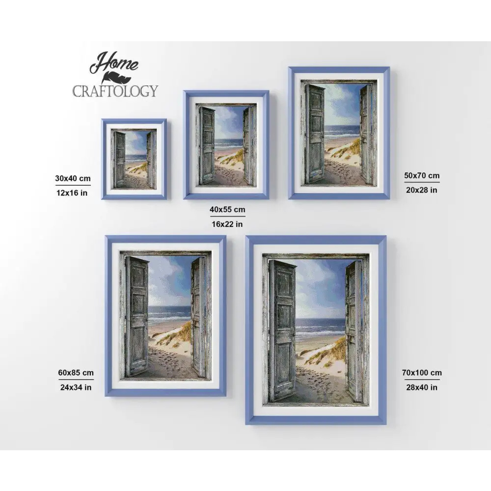 Door to Paradise - Premium Diamond Painting Kit - Diamond Painting Kit