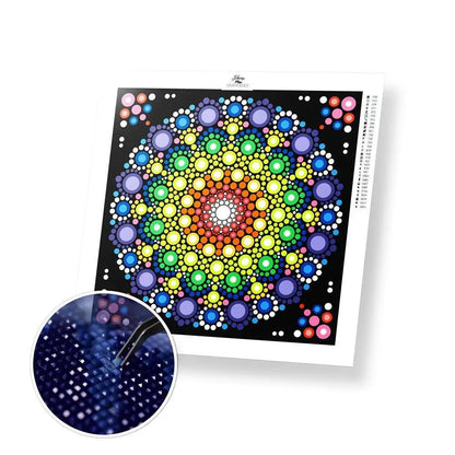 Dotted Art - Premium Diamond Painting Kit - 30x30cm / 12x12’’ / Square (Most Popular) - Diamond Painting Kit