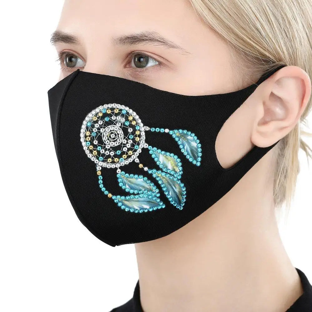 Dreamcatcher - Diamond Painting Face Mask - Face Mask