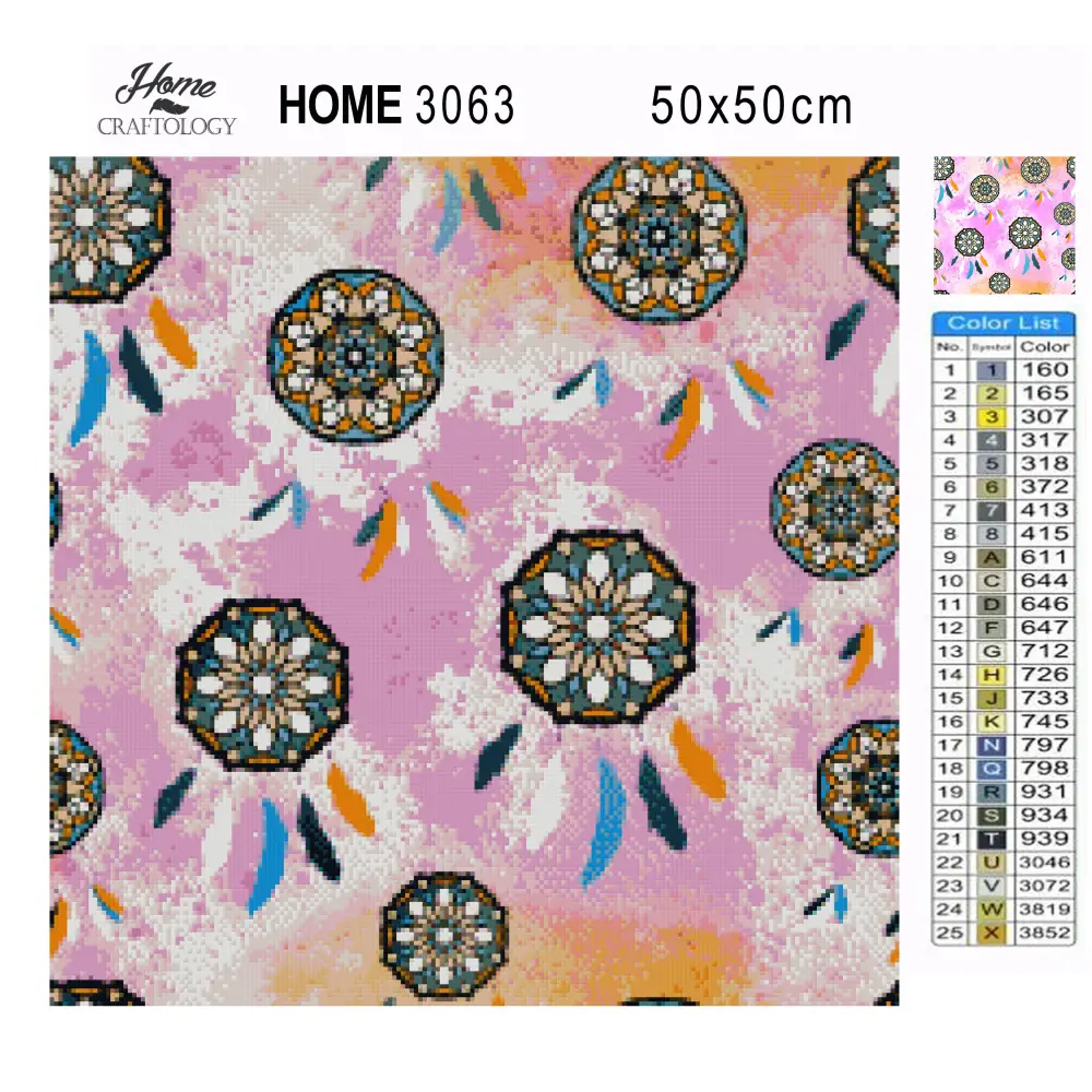 Dreamcatcher Wallpaper - Premium Diamond Painting Kit - Diamond Painting Kit