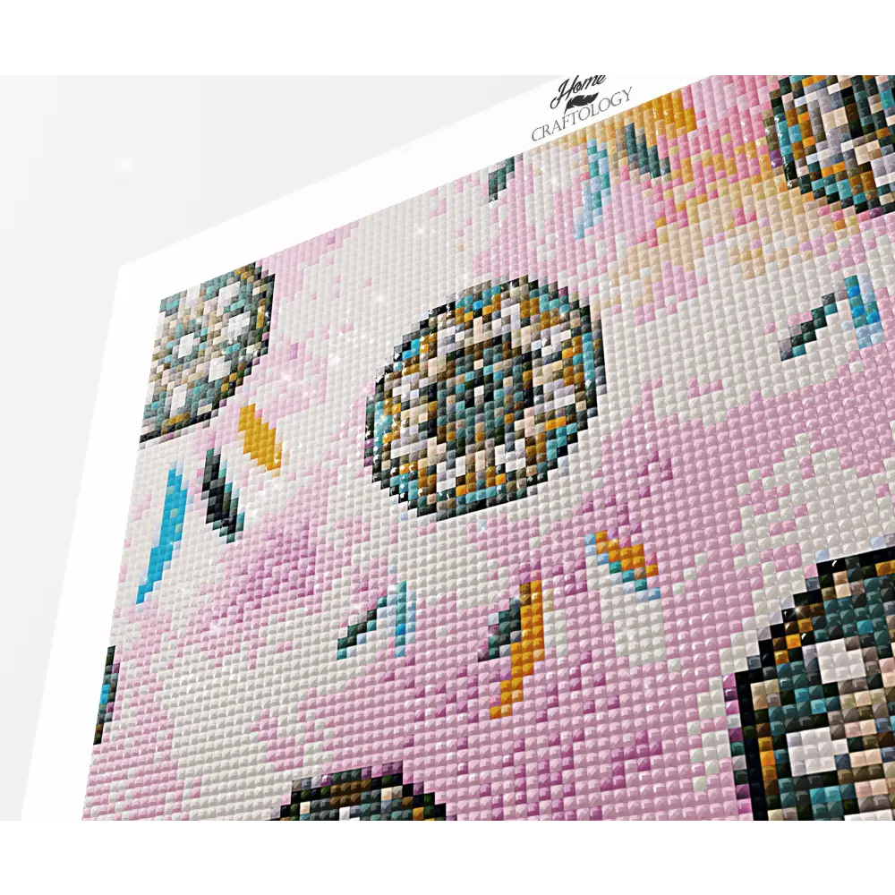 Dreamcatcher Wallpaper - Premium Diamond Painting Kit - Diamond Painting Kit